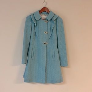 Anthropologie Leifsdottir Wool Blend Coat